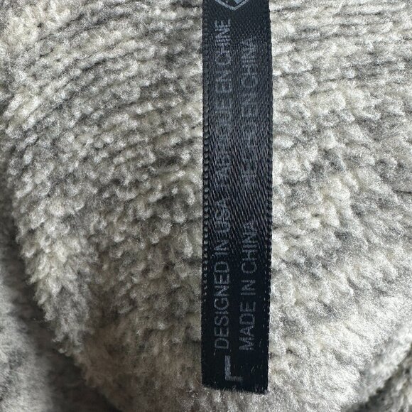 Kuhl Womens Alaska 1/4 Zip Pullover Fleece in Ash Shearling Warm Size Large - Picture 6 of 12